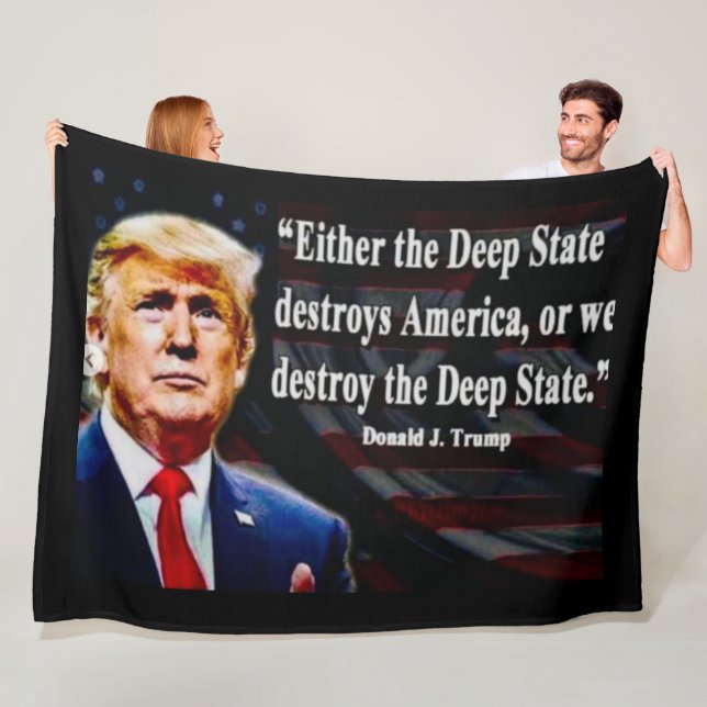 Cobertor De Velo TRUMP e o ESTADO PROFUNDO (In Situ)