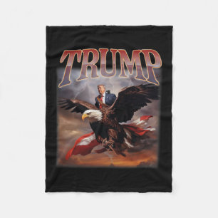 Cobertor De Velo Trump Eagle Presidente Dos Eua 2024 Retire A Améri
