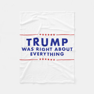 Cobertor De Velo Trump Estava Certo Sobre Tudo _3