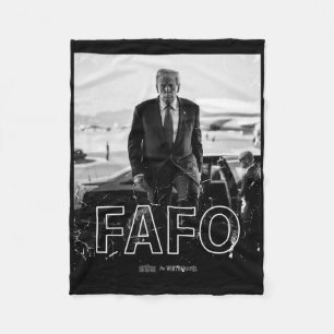 Cobertor De Velo Trump Fafo Engraçado Fafo Trump Presidente Trump