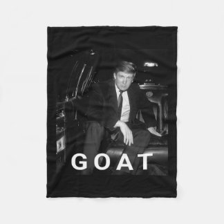 Cobertor De Velo Trump Goat Republican Gift Trump 2024