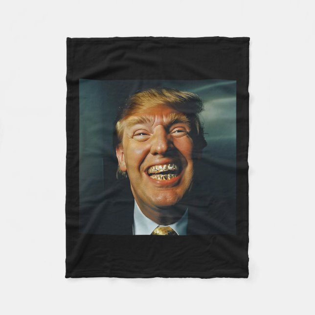 Cobertor De Velo Trump Grillz (Frente)