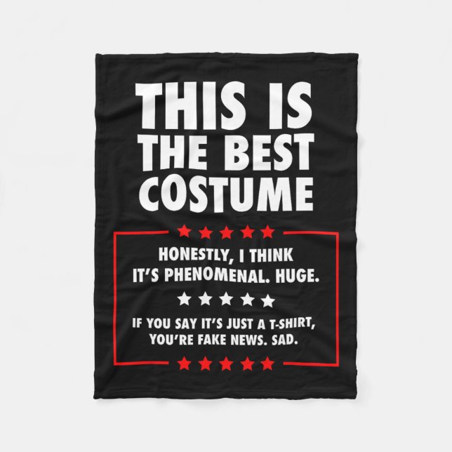Cobertor De Velo Trump Halloween Costume (Frente)