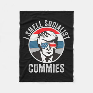 Cobertor De Velo Trump I Smell Comete Humor Político