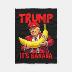 Cobertor De Velo Trump It's Banana (for Scale) Engraçado Meme 1