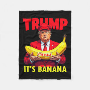 Cobertor De Velo Trump It's Banana (for Scale) Starship Funny