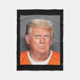 Cobertor De Velo Trump Mug Shot 1