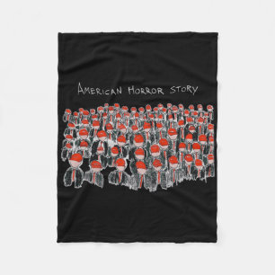 Cobertor De Velo Trump Presidente EUA Bandeira Halloween História d