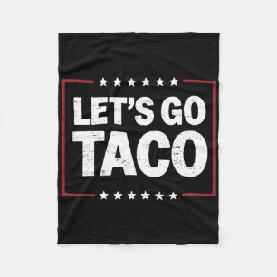 Cobertor De Velo Trump Retro Sempre Chica Vamos Go Taco Funn