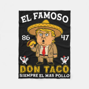 Cobertor De Velo Trump Sempre Desiste