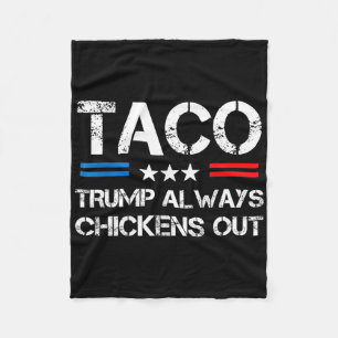 Cobertor De Velo Trump Sempre Desiste Taco Troca Meme Engraçado 6
