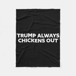 Cobertor De Velo Trump Sempre se Acovarda - Taco 1