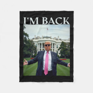 Cobertor De Velo Trump Shirts Para Homens 2025 Trump Won Trump Pres