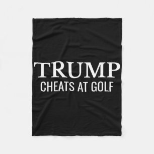 Cobertor De Velo Trump Trapaceia no Golfe – Protesto Político Diver
