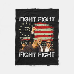 Cobertor De Velo Trump Vance 2024 Fight