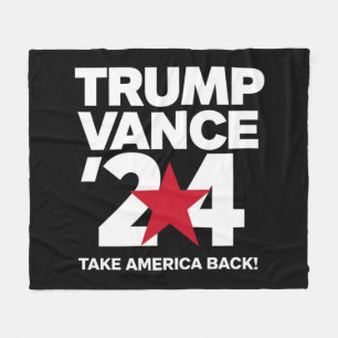 Cobertor De Velo Trump Vance 2024 Vote Trump 2024 Eleição