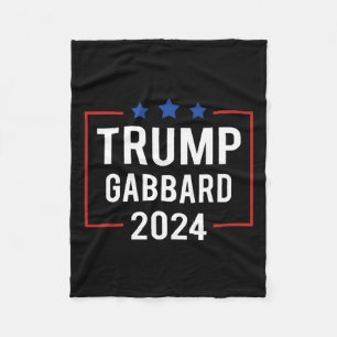 Cobertor De Velo Trump Vp Gabbard 2024 Eleição