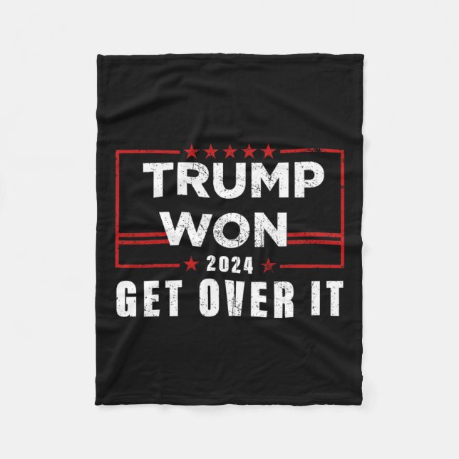 Cobertor De Velo Trump Won supera isso 2024 (Frente)
