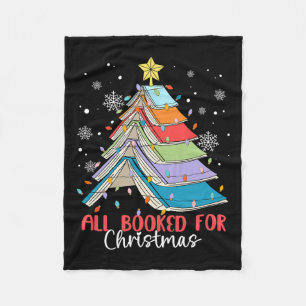 Cobertor De Velo Tudo Reservado Para O Livro De Natal Leve Da Árvor