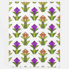 Cobertor De Velo Tulipas