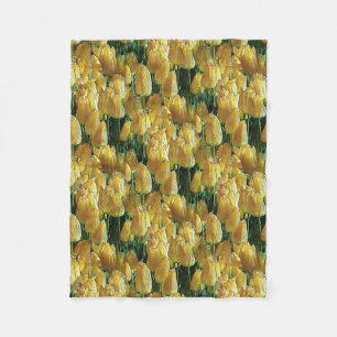 Cobertor De Velo Tulipas Amarelas Sunshine