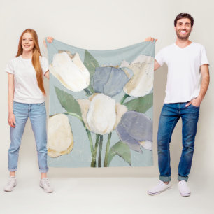 Cobertor De Velo Tulipas Francesas