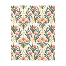 Tulipas rosa e verde