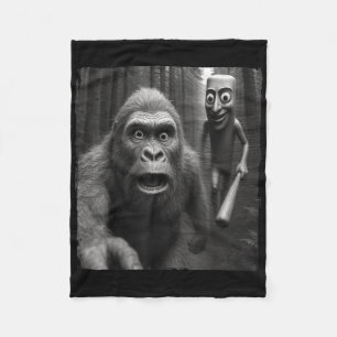Cobertor De Velo Tung Tung Sahur Itália Brainrot Meme Bigfoot
