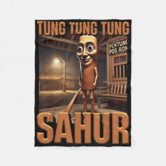 Cobertor De Velo Tung Tung Tung Sahur Ai Monster Italiano Brainrot 