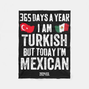 Cobertor De Velo Turco, mas hoje sou mexicano Cinco de Mayo engraça