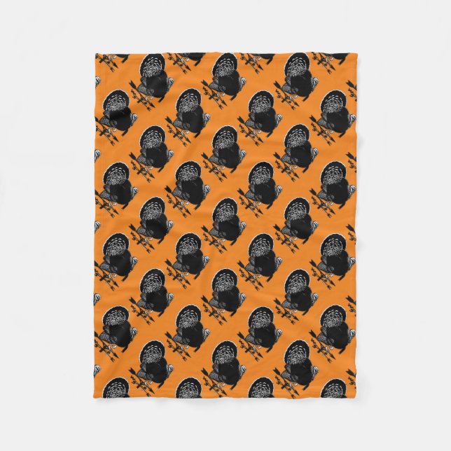 Cobertor De Velo Turkey Weathervane (Frente)