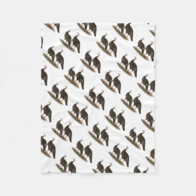 Cobertor De Velo Turkeys East Wild Pair (Frente)