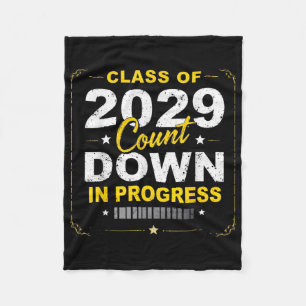 Cobertor De Velo Turma De 2029 Contagem Regressiva Graduação Divers