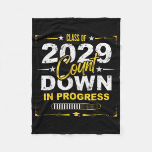 Cobertor De Velo Turma De 2029 Contagem Regressiva Graduação Divers