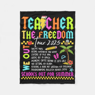Cobertor De Velo Turnê pela Liberdade dos Professores 2025 Break Ve