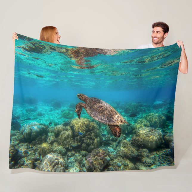 Cobertor De Velo Turtle Fleece Blanket (In Situ)