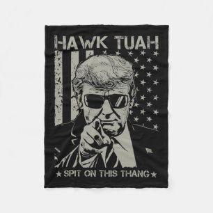 Cobertor De Velo Tush Spit Sobre Esse Thang Funny Donald Trump 2024