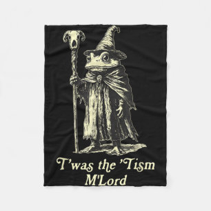 Cobertor De Velo Twas The Tism Mlord Engraçado Sapo Mágico Meme Aut