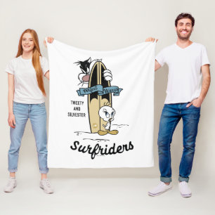 Cobertor De Velo TWEETY™ & SYLVESTER™ Surfriders