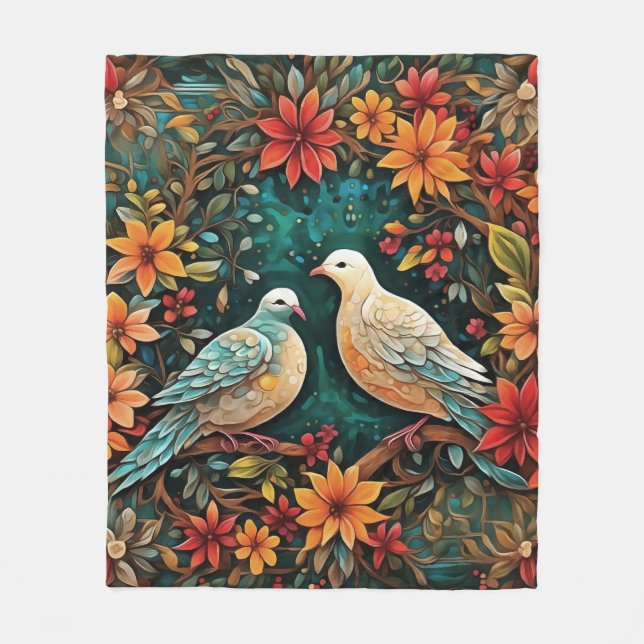 Cobertor De Velo Two Turtle Doves (Frente)