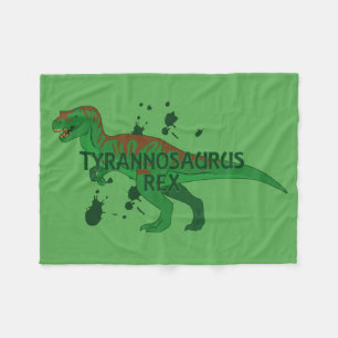Cobertor De Velo Tyrannosaurus