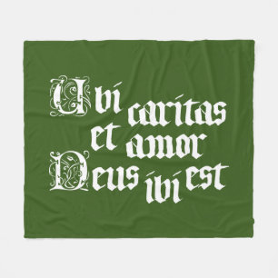 Cobertor De Velo Ubi Caritas