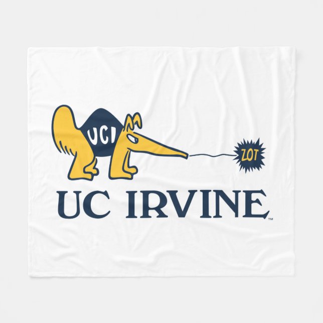Cobertor De Velo UC Irvine | UCI Anteatistas Zot! (Frente (Horizontal))