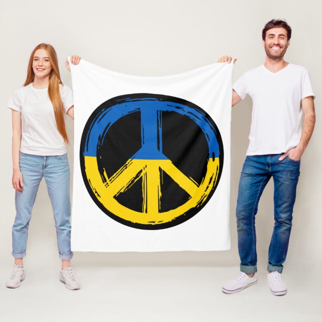 Cobertor De Velo Ucrânia - Símbolo de Paz (In Situ)