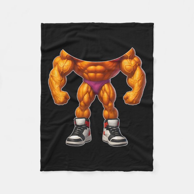 Cobertor De Velo Udin Din Din Dun Funny Italiano Brainrot Halloween (Frente)