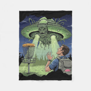 Cobertor De Velo Ufo Disc Golf - Nave Espacial Alienígena Pairando