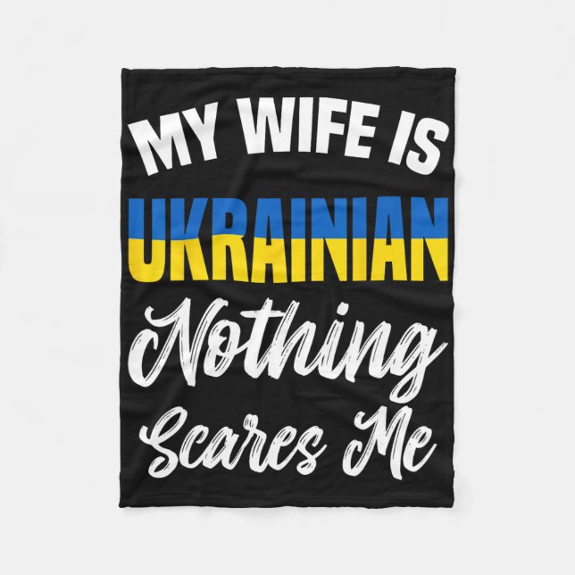 Cobertor De Velo Ukraine Apparel - Amazing Funny Ukrainians Design  (Frente)