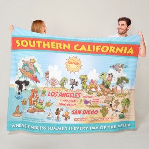 Cobertor De Velo Ultimate Sunny California Sherpa Blanket