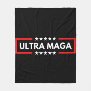 Cobertor De Velo Ultra Maga Pro Trump Trump Maga King Anti Biden