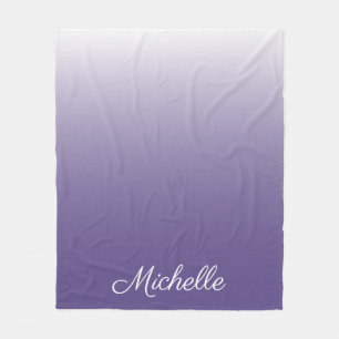 Cobertor De Velo Ultravioleta personalizado do ombre do inclinaçã